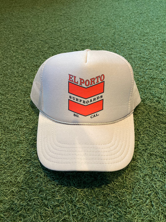 El Porto Trucker Snapback Khaki Hat
