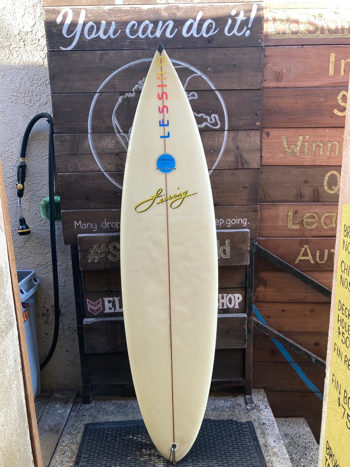 USED: 6'1" John Lessing Surfboard