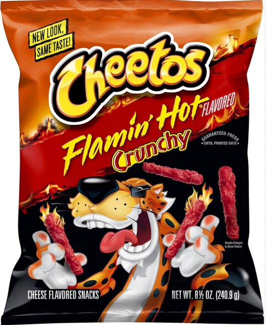 Cheetos Flamin' Hot Crunchy 3.25.oz