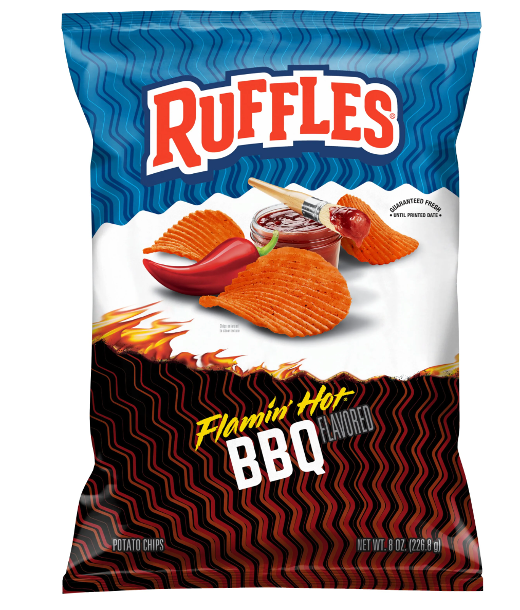 Ruffles Flamin' Hot BBQ