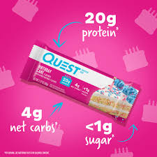 Quest Birthday Cake Protein Bar