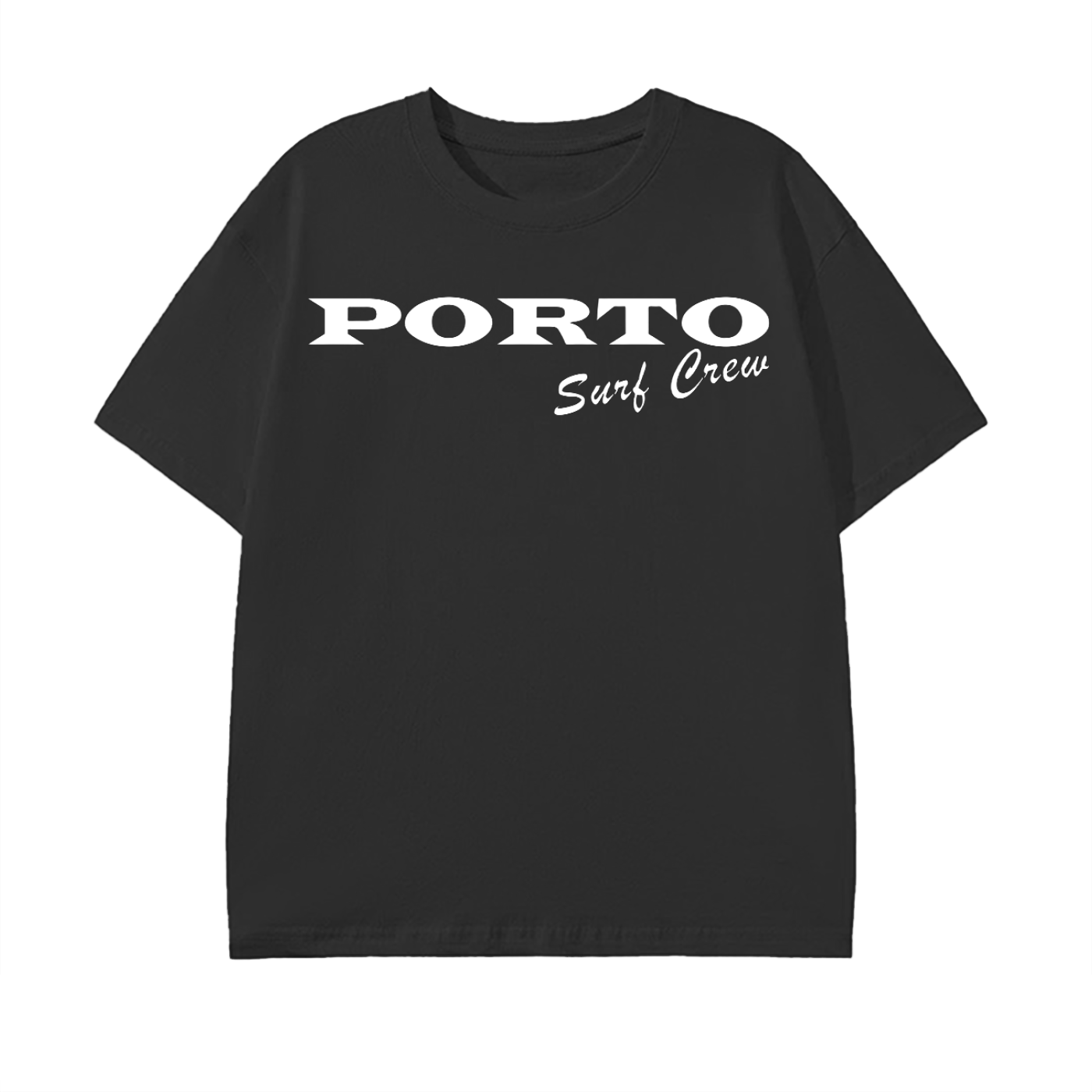 Porto Surf Crew Pure Cotton Unisex T-Shirt