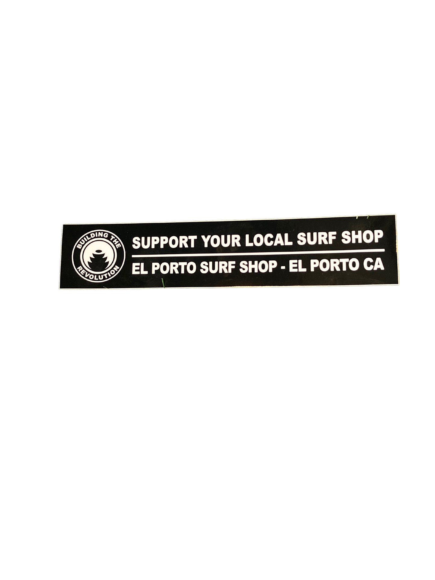 Support Your Local Surf Shop Sticker