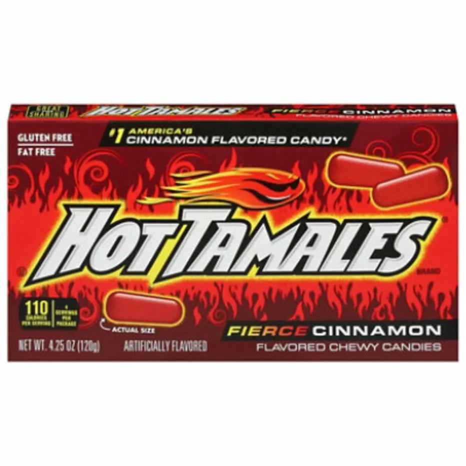 Hot Tamales candy 4.25oz