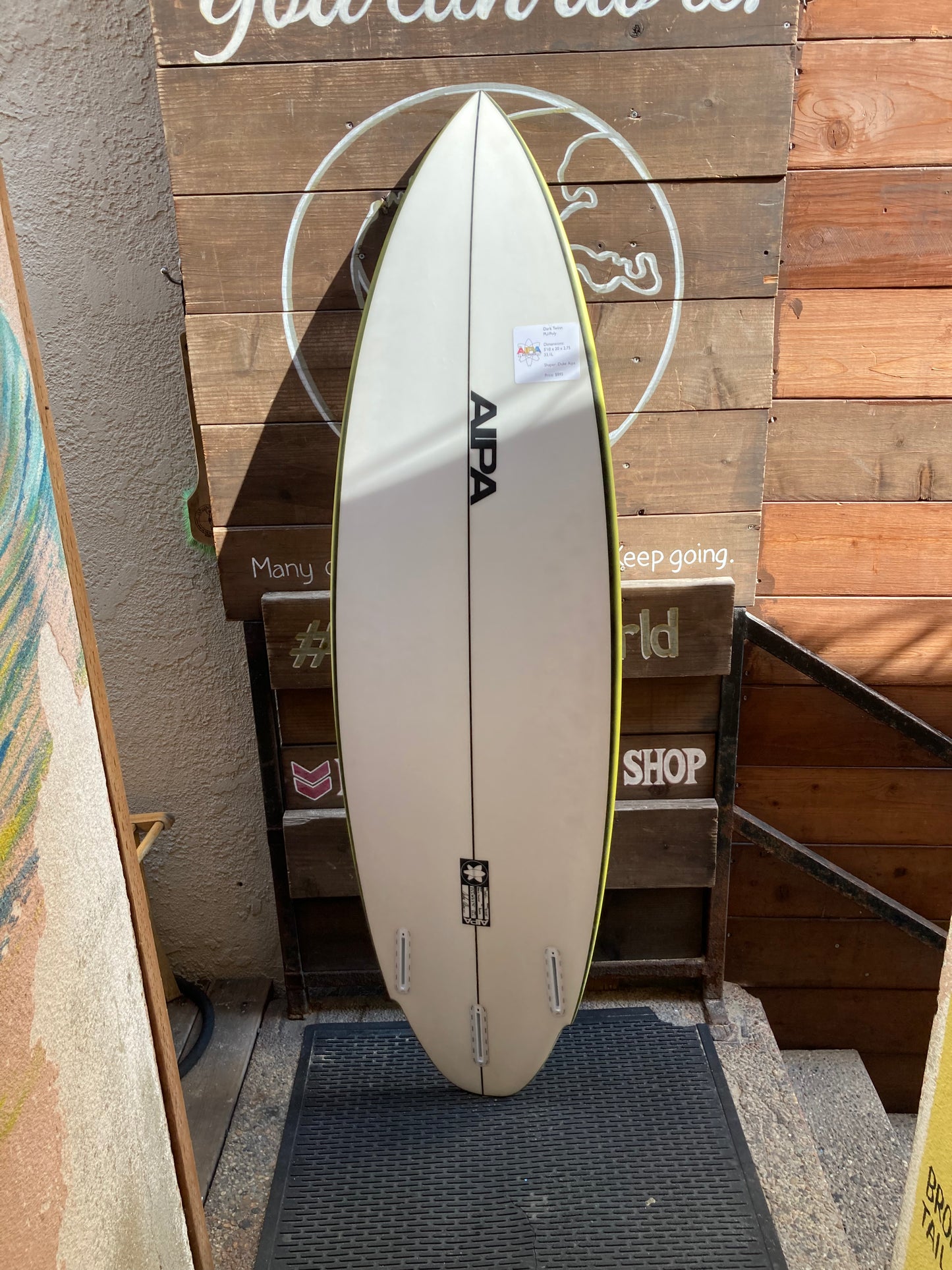 AIPA Dark Twinn 5'10 Surfboard