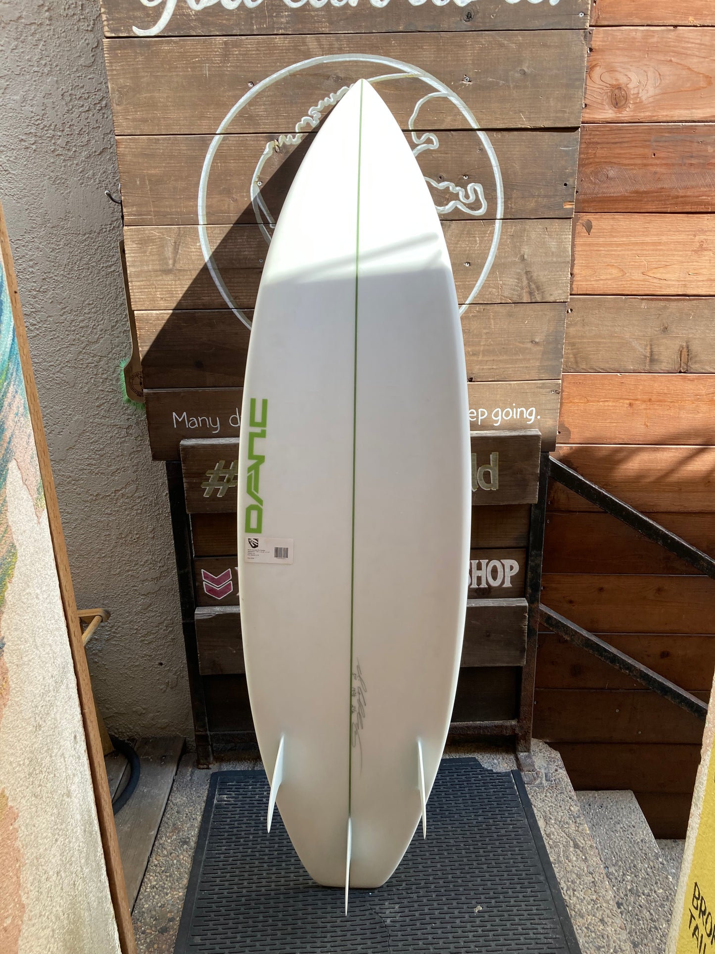 DANC Rounded Pin Thruster 5'10 Surfboard