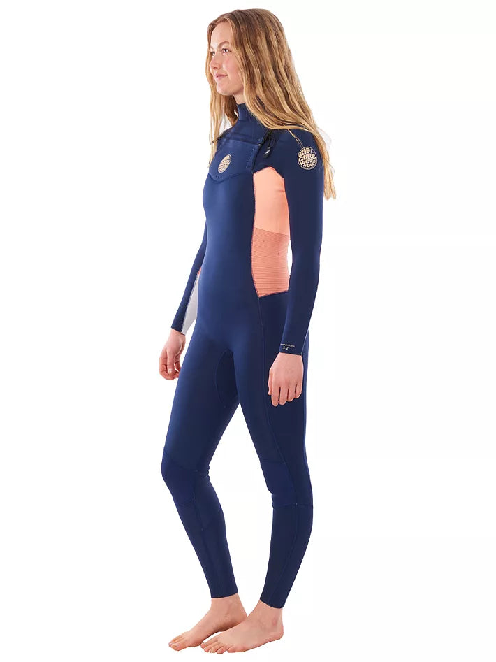 WMNS: Dawn Patrol 3/2mm C/Zip NAVY