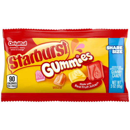 Starburst Original Gummies Share Size 3oz
