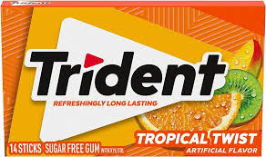 Trident Tropical Twist Gum