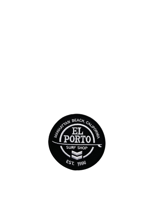 El Porto Black Circle Patch