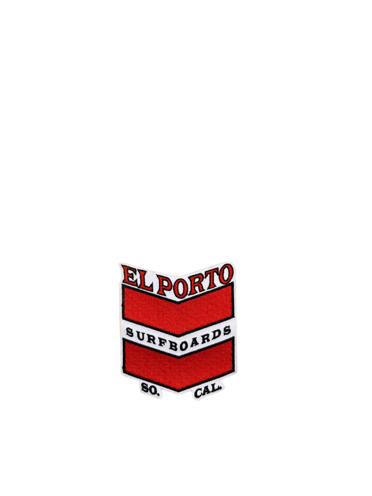 El Porto Surfboards Chevron Patch