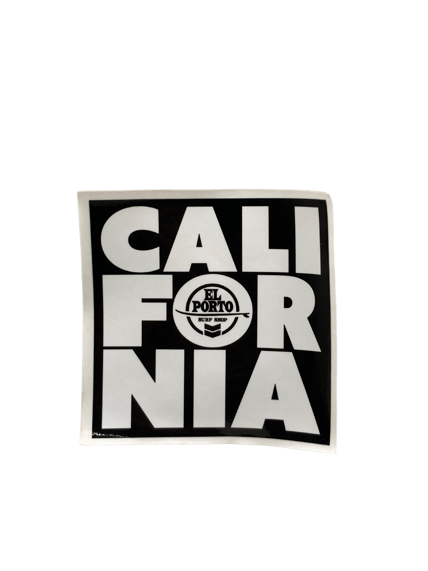 California Sticker (Black)