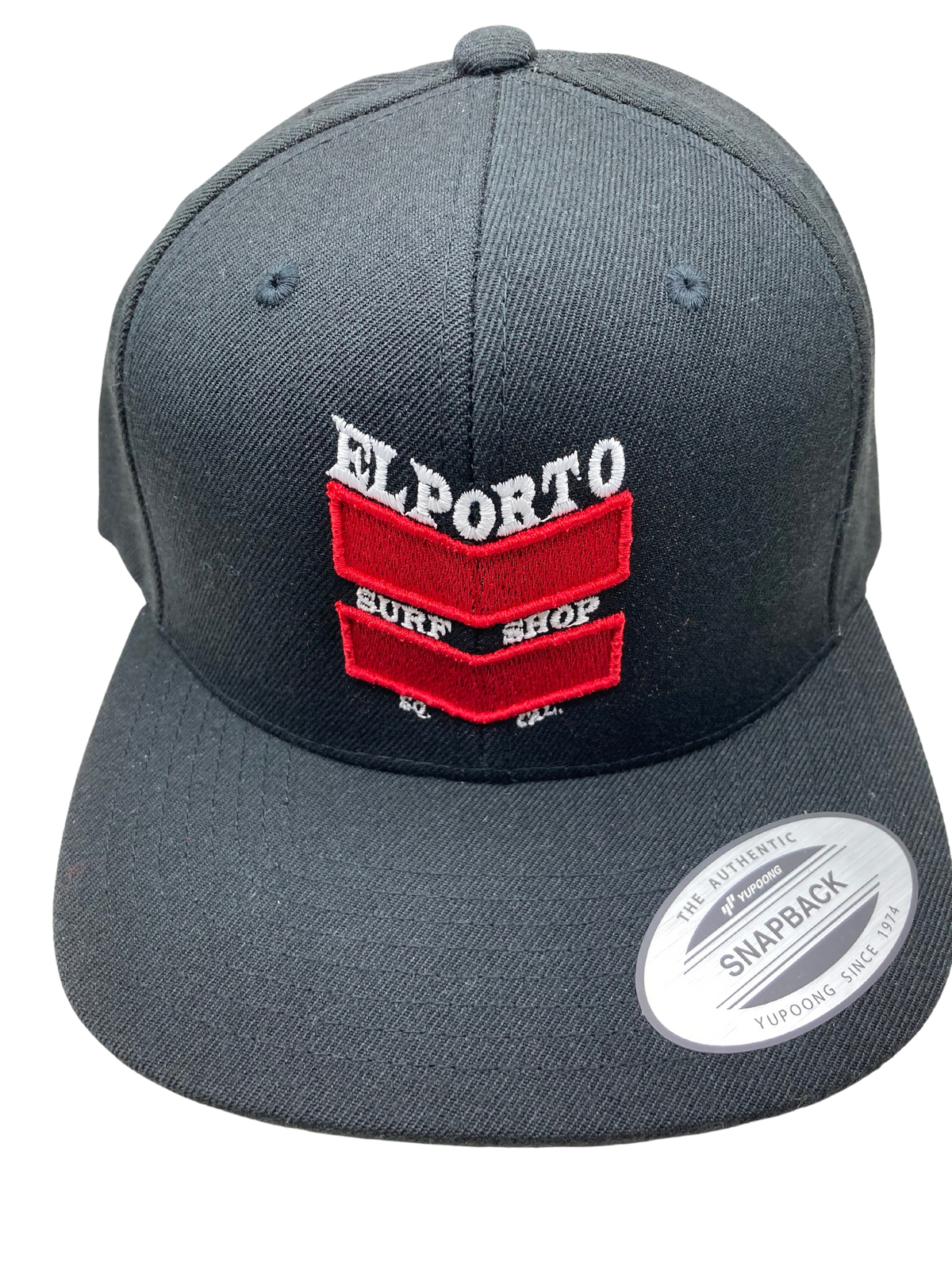 El Porto Chevron Hat (Black)