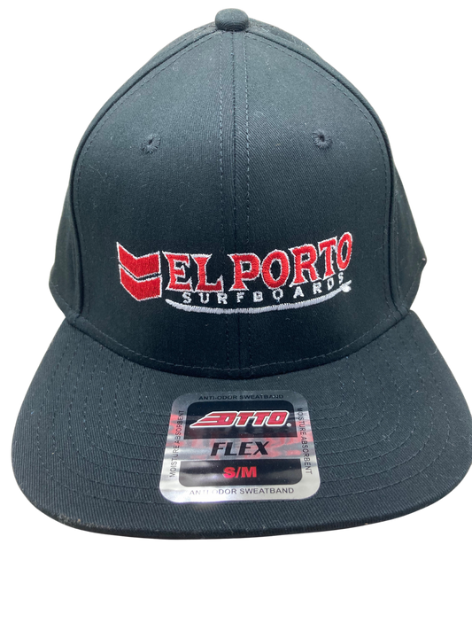 el porto surfboards baseball hat (black)