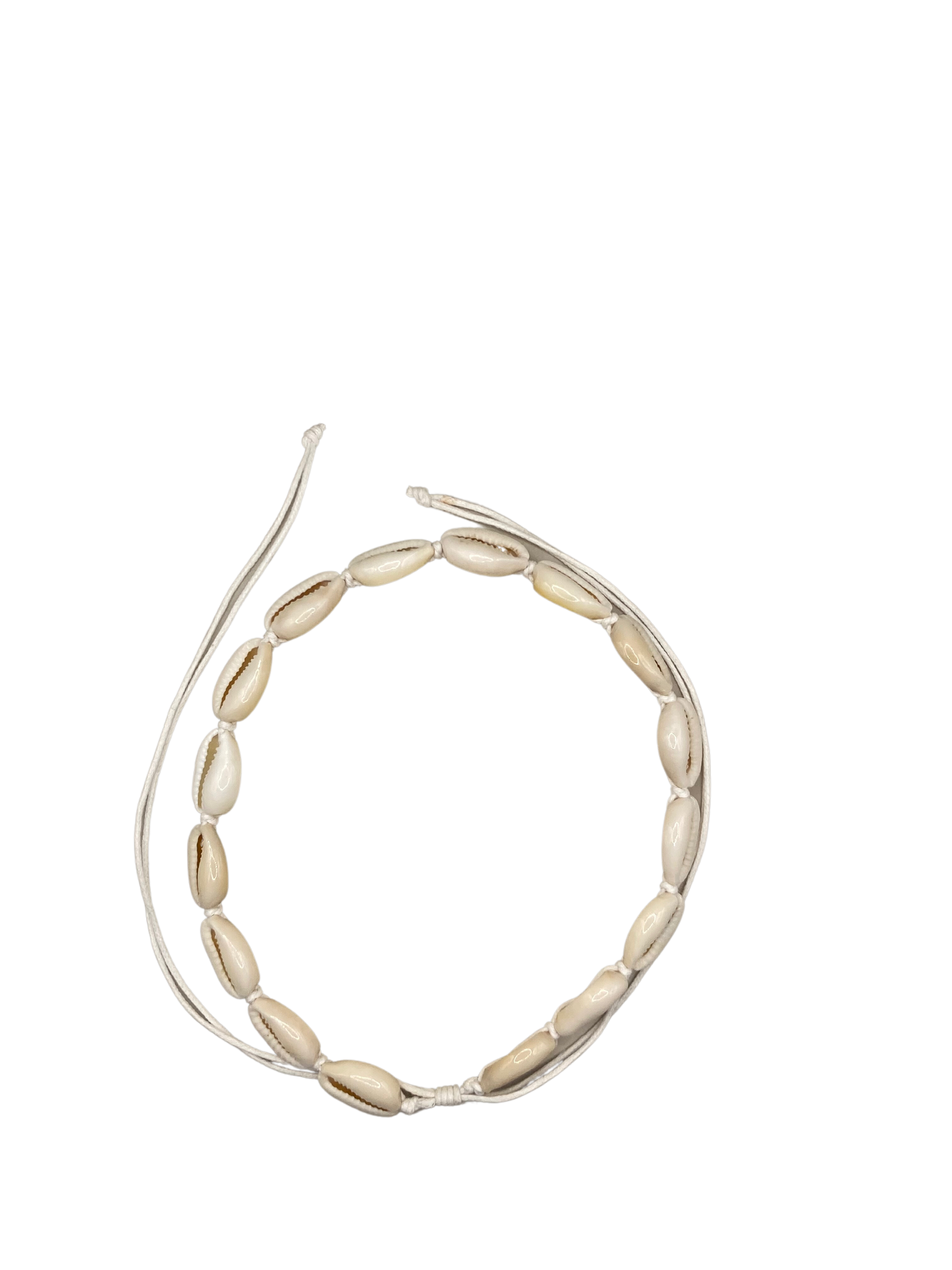 Puka Shell Bracelet (White)
