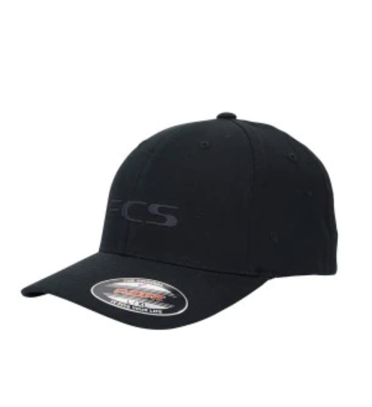 FCS Permacurve Cap / Hat Black LG/XL