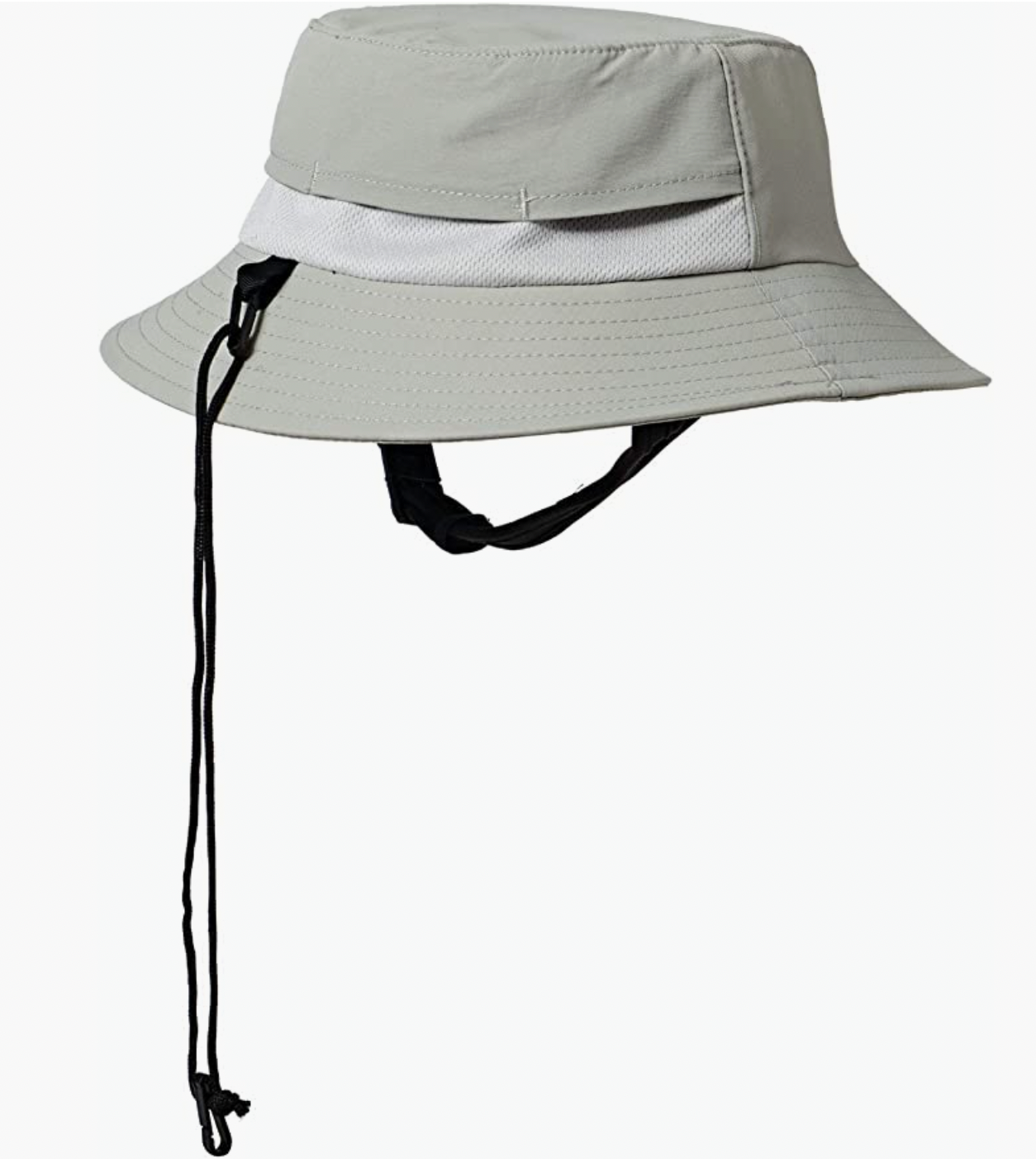 Essential Surf Bucket Hat Light Grey Medium