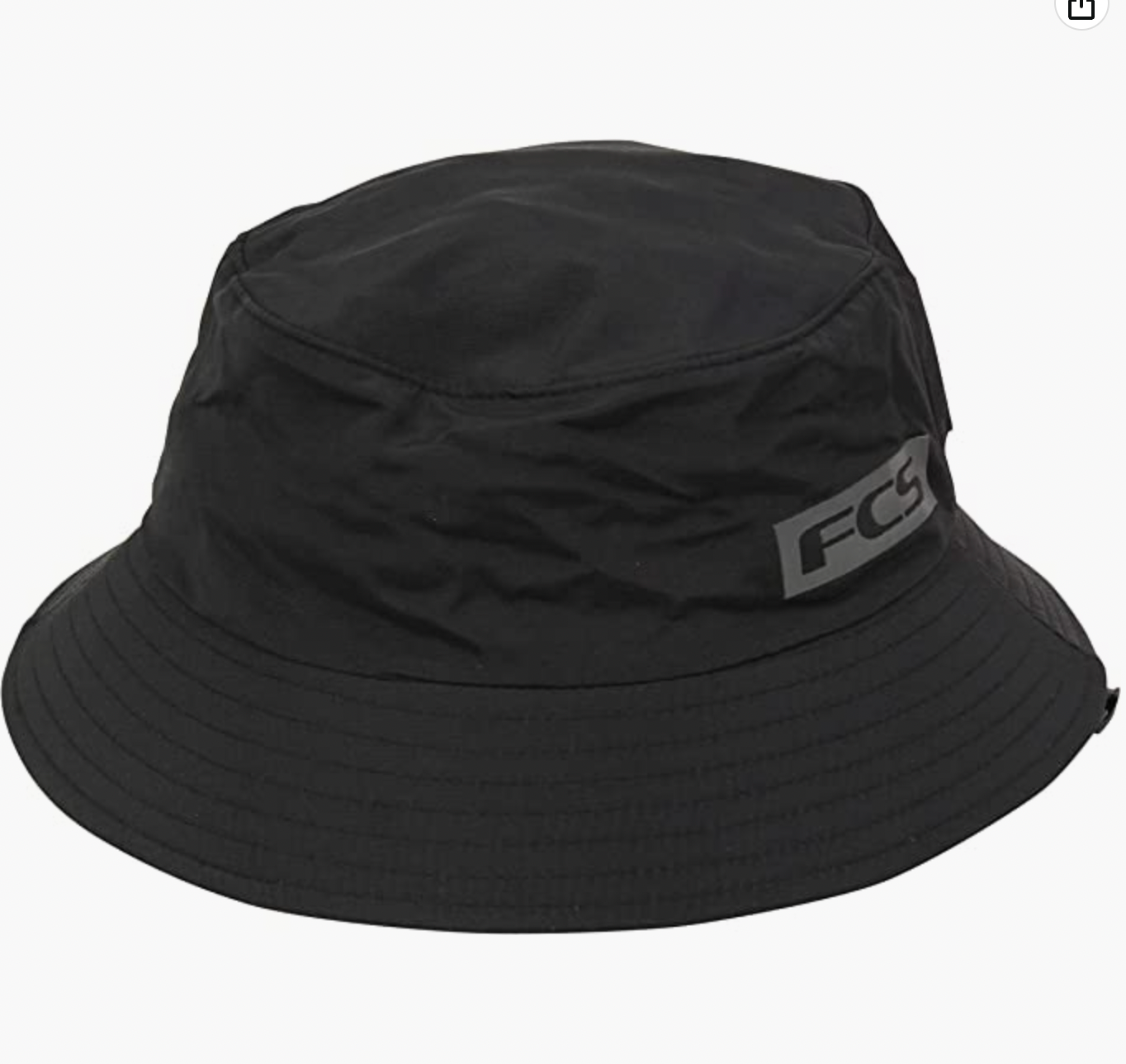 Essential Surf Bucket Hat Black X-Large