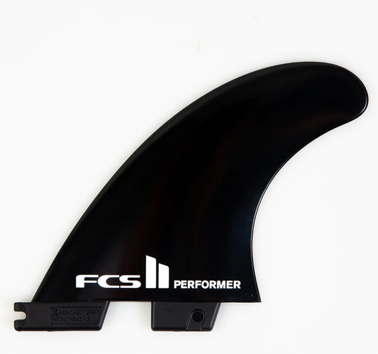 FCS II Performer Black Small Tri Fins