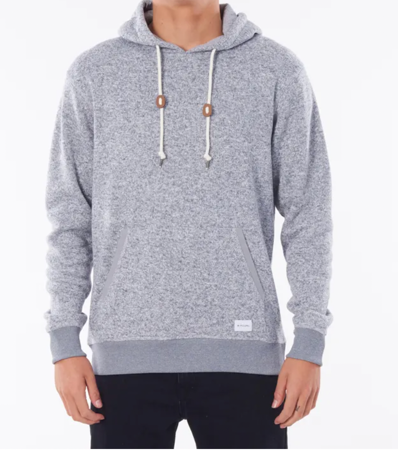 El Porto Surf Shop x Rip Curl Grey Crescent Hood