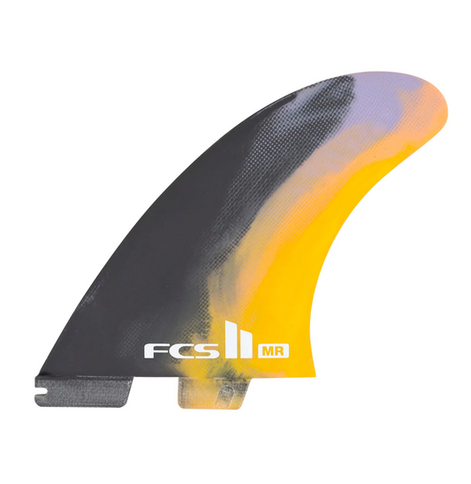 FCS II MR PC X-Large Black/Color Swirl Thruster Fins